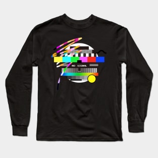 Glitch Design Long Sleeve T-Shirt